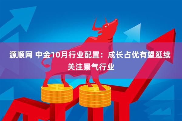 源顺网 中金10月行业配置：成长占优有望延续 关注景气行业