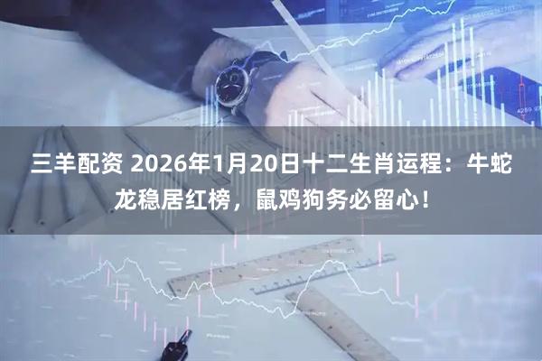 三羊配资 2026年1月20日十二生肖运程：牛蛇龙稳居红榜，鼠鸡狗务必留心！
